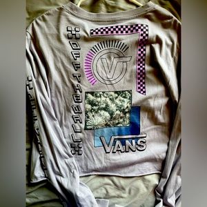 Vans Cropped Long Sleeved Tee